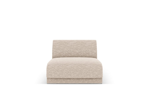 Micadoni Module Miley chenille beige - 90x75x70cm