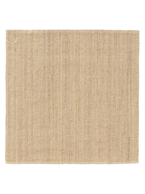 benuta jute vloerkleed Svea - crème - 150x150 cm