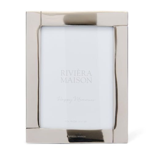 Rivièra Maison Civetta Photo Frame 13x18 - Aluminium, Glas, MDF - Zilver - vtwonen shop