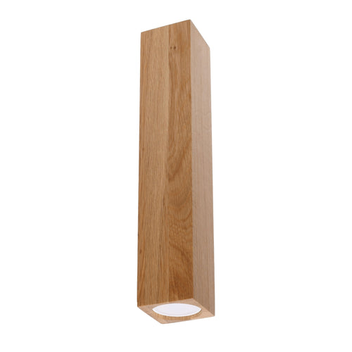 Sollux Lighting Plafondlamp KEKE 30 eik - 6x6x30cm