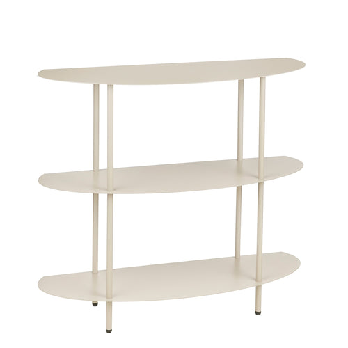 Mica Decorations Wandrek – Opbergrek en Metalen Wandrek voor Decoratie Woonkamer – Geschikt voor Planten en Accessoires – Stevig Rek van IJzer – 90 x