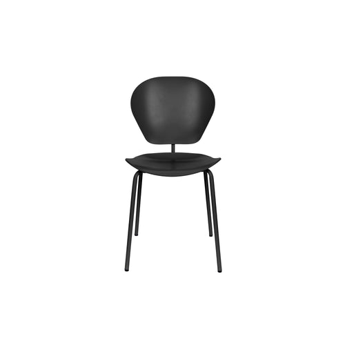 Zuiver The Ocean Chair Eetkamerstoelen Pirate Black - Set van 2 - vtwonen shop