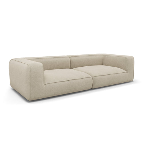 Premium Interiors - Bank SOFIA - kruisweefsel beige 304cm
