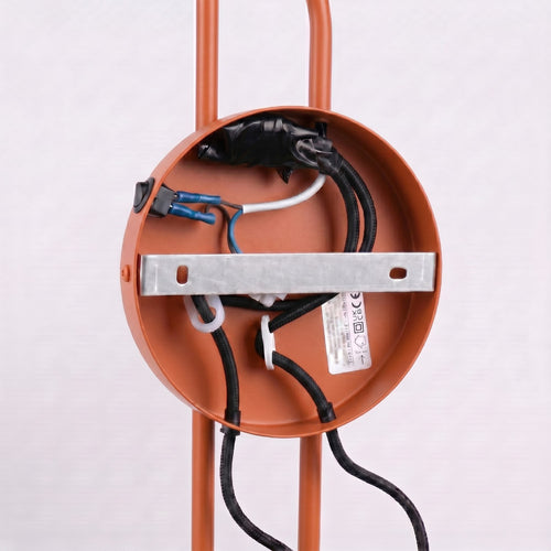 Sollux Lighting Wandlamp NOX 2 rode oker met schakelaar - 150x80x30cm