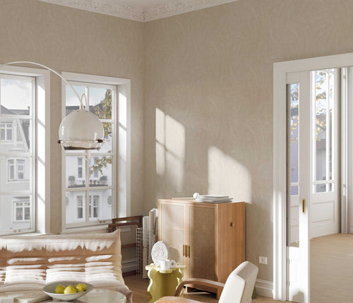 Erismann behang bladeren beige - 53 cm x 10.05 m - 662411 - vtwonen shop