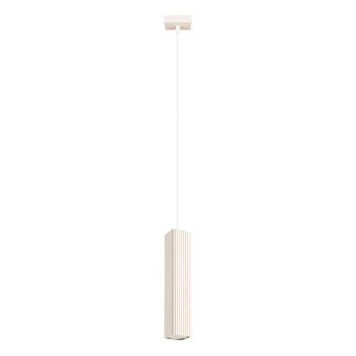 Sollux Lighting Hanglamp RAYO 1 beige - 8x8x118cm