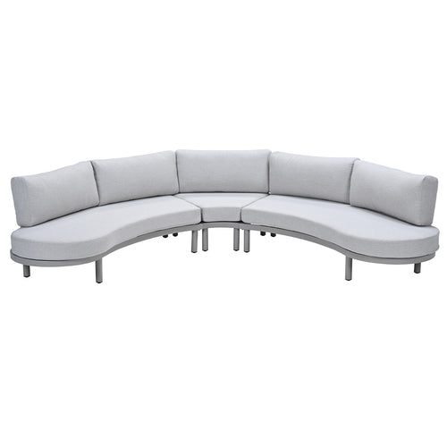 Garden Impressions Loungeset Mallorca 3-delig - taupe