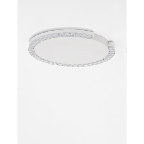 Nova Luce GREAMY Decoratieve plafondlamp, zandwit, Triac dimbare LED, 21W, 1365lm, 3000K