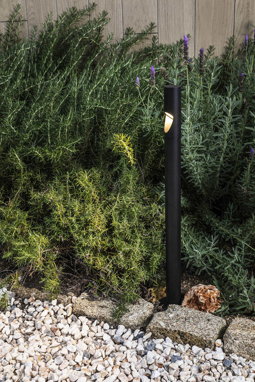 Faro Bezel Zwarte LED Tuinpaallamp 8W 2700K IP65