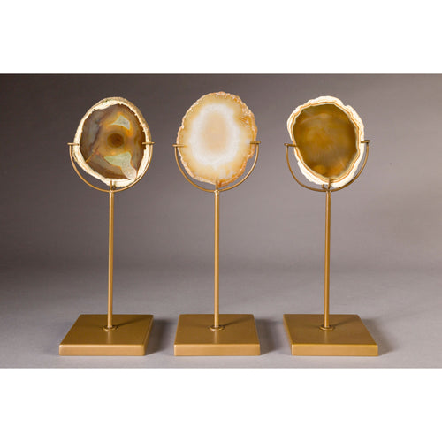 Dutchbone Gem Kandelaar Geel - vtwonen shop