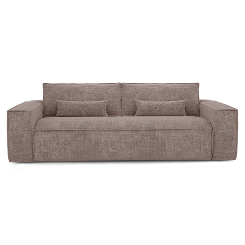 Premium Interiors - Express-slaapbank JUNE - gewaafd fluweel mol 216cm