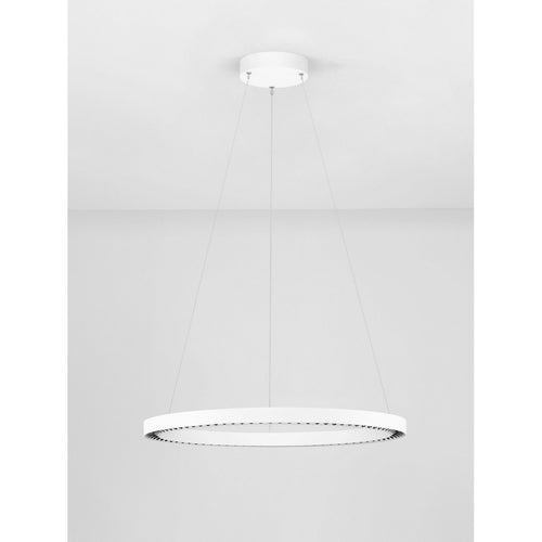 Nova Luce DEOS Geïntegreerde LED-hanglamp voor plafond, zandwit, Triac dimbaar, 27W, 2083lm, 3000K