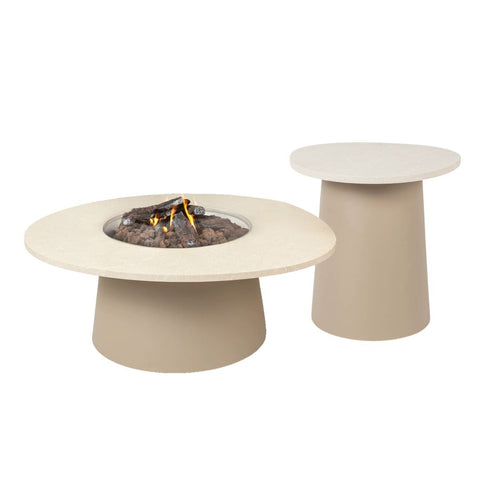 Cosi Fires vuurtafel Cosidune 2-delig - sandy beige