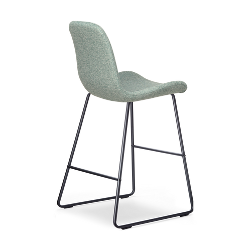 Nolon Nino-Fé Barkruk Zacht Groen - Zwart Onderstel - 65 cm
