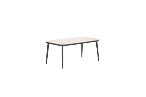 Lounge-diningtafel voor Bologna/Diamo/Teramon - 160x90 cm - zwart - vtwonen shop