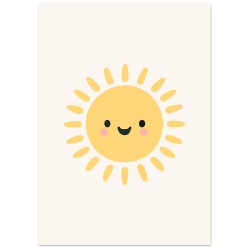 Artfulprints  Sunshine   poster 50x70 cm - vtwonen shop