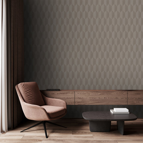 Origin Wallcoverings behang 3D-motief taupe - 50 x 900 cm - 348039 - vtwonen shop