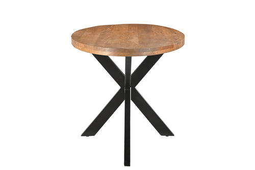 Livingfurn eetkamertafel Rocky Oval - 160 cm - mangohout