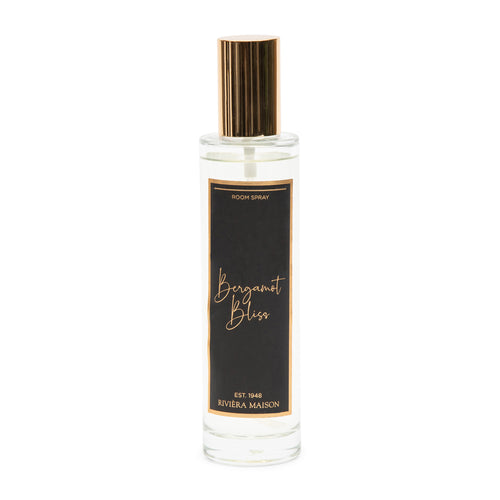 Rivièra Maison RM Bergamot Bliss Room Spray - Glas - Zwart - vtwonen shop