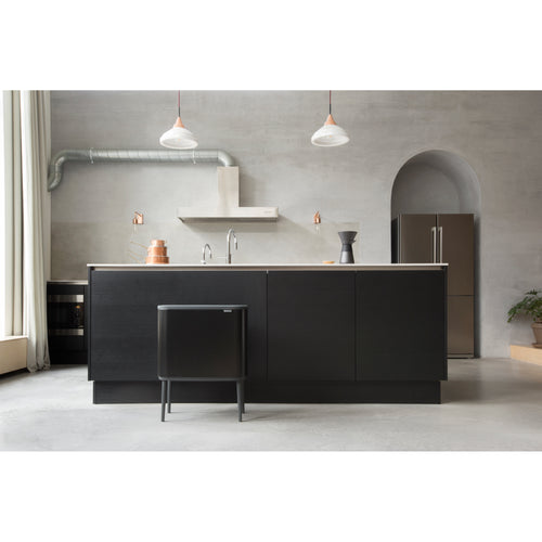 Brabantia Prullenbak Bo Touch Bin - 3x11L - matt black - vtwonen shop