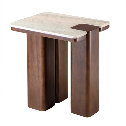 Calicosy - Bijzettafel PUZZLE - beige 55x40x50 cm