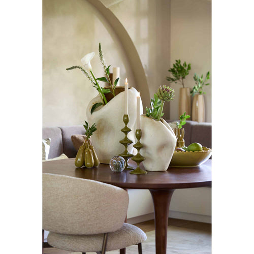 Light & Living vaas Azura - wit - Ø39cm