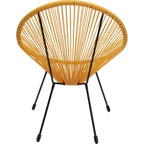 Kare Design Tuinfauteuil Acapulco geel