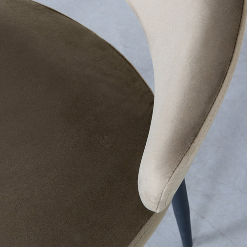 LABEL51 Eetkamerstoel Bliss - Donkergroen Velvet - Zithoogte 47cm - Set van 2 - vtwonen shop