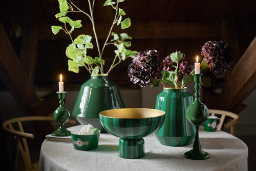 Pip Studio Serveerschaal Rond - Groen - 30x20cm - vtwonen shop