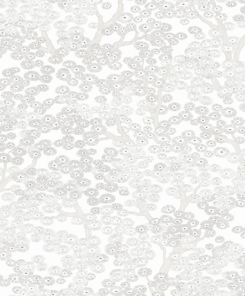 Masureel behang bloemen wit - 53 cm x 10.05 m - 630673 - vtwonen shop