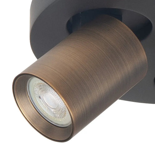 Highlight spot Oliver - 3 lichts - 25  x 13   cm - zwart brons - vtwonen shop