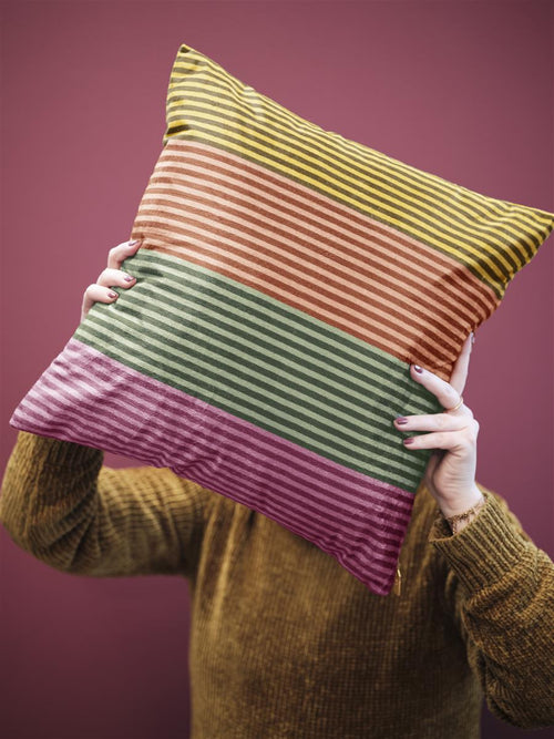 KAAT Amsterdam decoratiekussen Meilan - 43x43 cm - multi