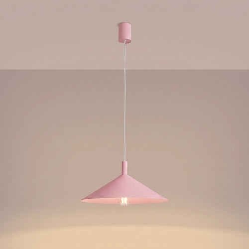 Sollux Lighting Hanglamp NOX 40 roze - 40x40x135cm