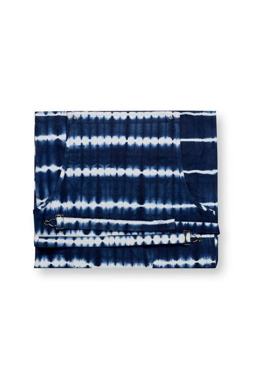 vtwonen - Keukenschort Tie Dye - Blauw, Wit - 91x93cm - vtwonen shop