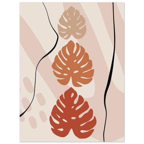 Artfulprints  Boho – Tropical trio   poster 30x40 cm - vtwonen shop