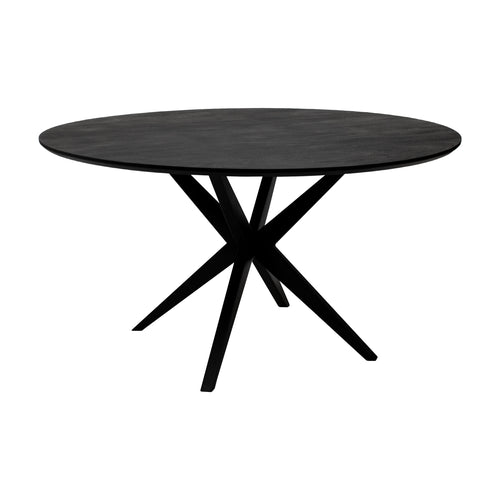 Kick eettafel Havard - 140cm - Zwart - vtwonen shop