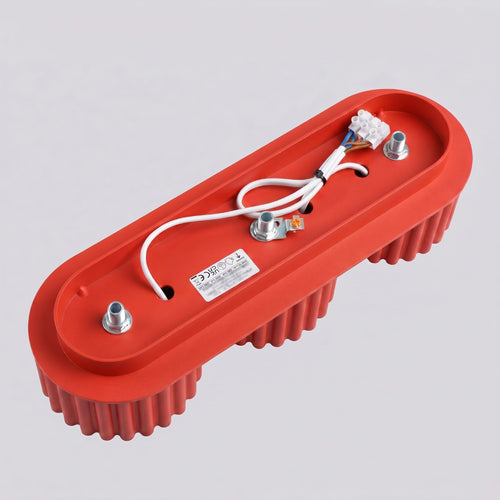 Sollux Lighting Plafondlamp AURA 3 rood Gx53 - 32,5x10x8cm