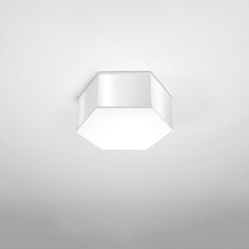 Sollux Lighting Plafondlamp SUNDE 13 wit - 30,5x26,5x13,5cm