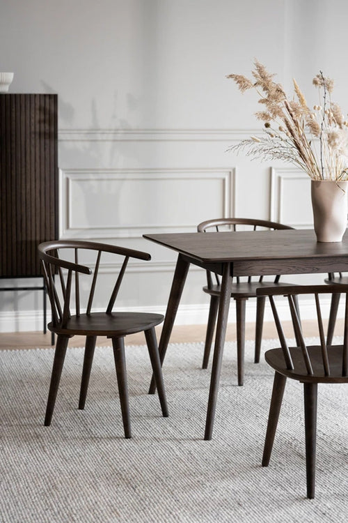 Rowico Home Carmen Houten Spijlenstoel Bruin - vtwonen shop