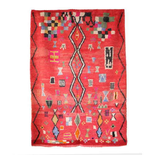 AFK Living vloerkleed Berber - handgemaakt - Wol - 200 cm x 300 cm