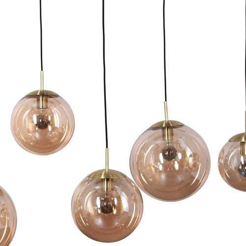 Steinhauer hanglamp bollique - 6 lichts - 120  x 160   cm - messing - vtwonen shop