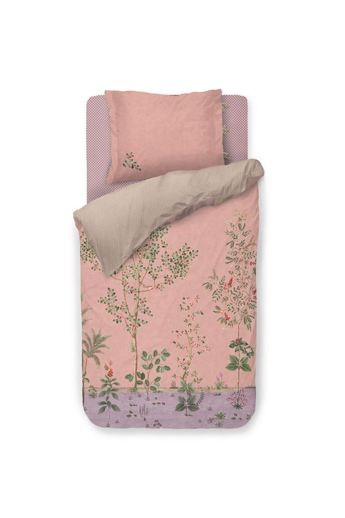 Pip Studio dekbedovertrek Fata Morgana - 140x200/220 cm - roze - vtwonen shop