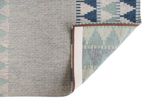 Belavita vloerkleed 8766 Teal - Blauw - 290 x 390 cm