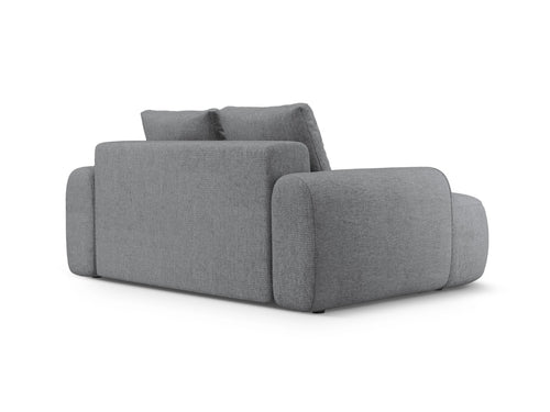 Cosmopolitan Design Bank Linz 2-zits, structurele stof grijs - 100x175x84cm