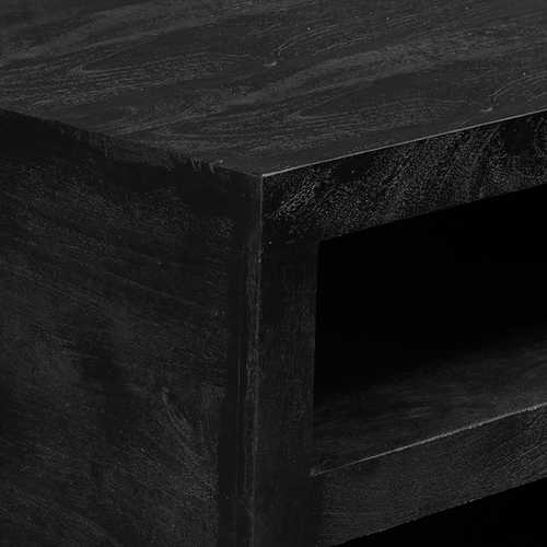 Starfurn  salontafel Brussel - zwart - 80x80x40cm - vtwonen shop