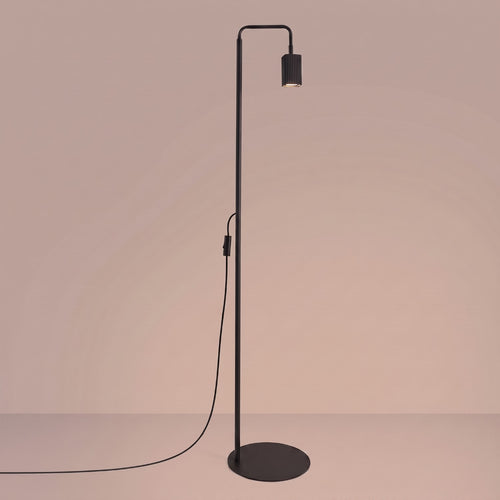 Sollux Lighting Vloerlamp RAYO 1 zwart - 30x30x160cm