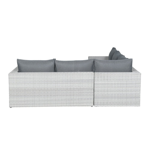 Garden Impressions loungeset Bruno licht grijs - 4 delig