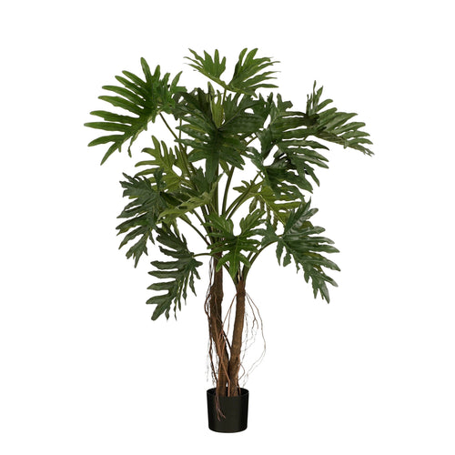 Mica Decorations Philodendron Kunstplant - H140 x Ø110 cm - Groen
