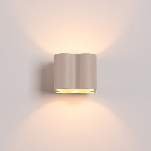 Sollux Lighting Wandlamp OVIO taupe G9 - 12x14,5x10cm