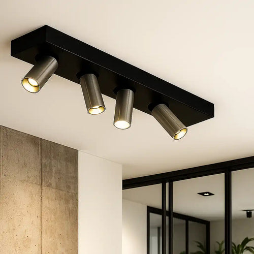 Highlight spot Eliano - 4 lichts - 48  x 12.5   cm - mat chroom - vtwonen shop